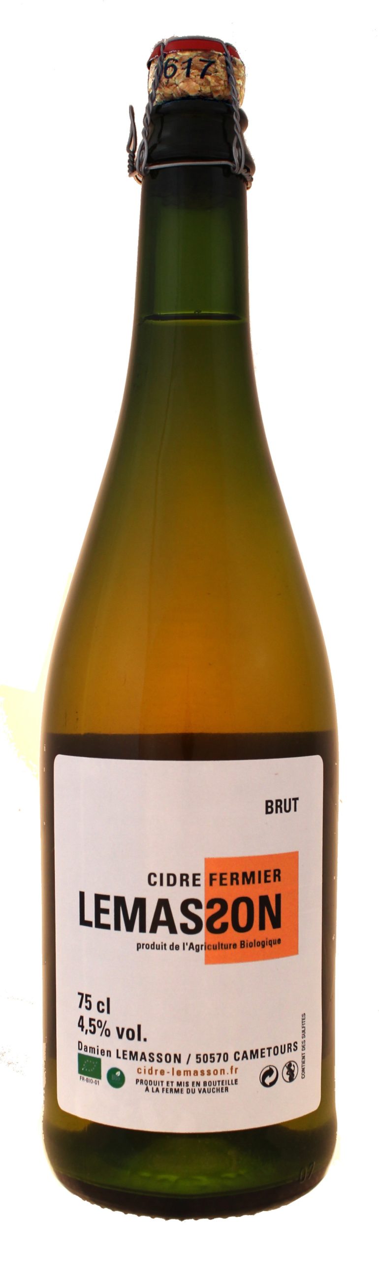 Cidre brut 75 cl